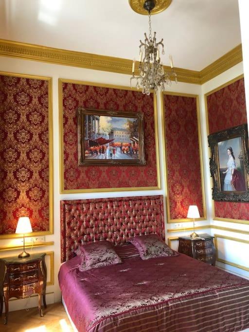 Baroque Danube Panorama Red Apartamento Budapeste Exterior foto